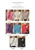 2024 Autumn/Winter Women's Velvet Pullover: Half-High Neck, Slim Fit, Solid Color Knit Top