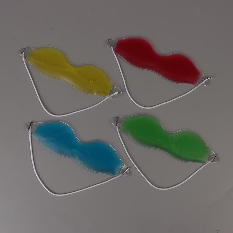 1 шт. Гелевая маска для глаз Холодный пакет Теплый нагрев Лед Сон Усталая маска Уход за глазами