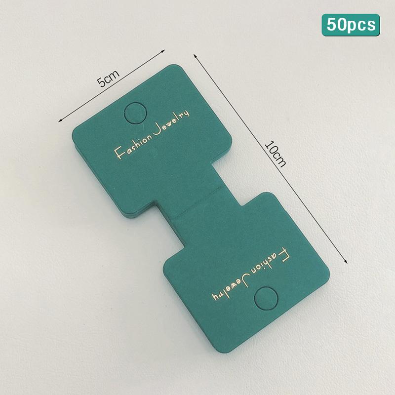 50 шт. простых бумажных этикеток, подарочные бирки ручной работы, бирки для ювелирных изделий, заколки для волос, аксессуары для волос, складная упаковочная карточка
