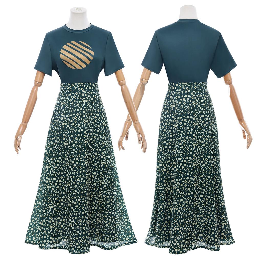 Косплей Аниме Костюм для Фильма Натали Женские Платья Куртка Топ Юбка Повседневная Одежда Вечеринка на Хэллоуин Костюм для Ролевых Игр