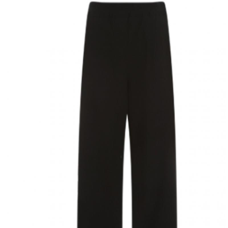 Shop Women Basic Cotton Banding Wide Pants Beige Frb Wpt 12024