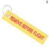 Remove Before Flight Car Key Chain Aviation Gifts Keyring Key Tag Holder