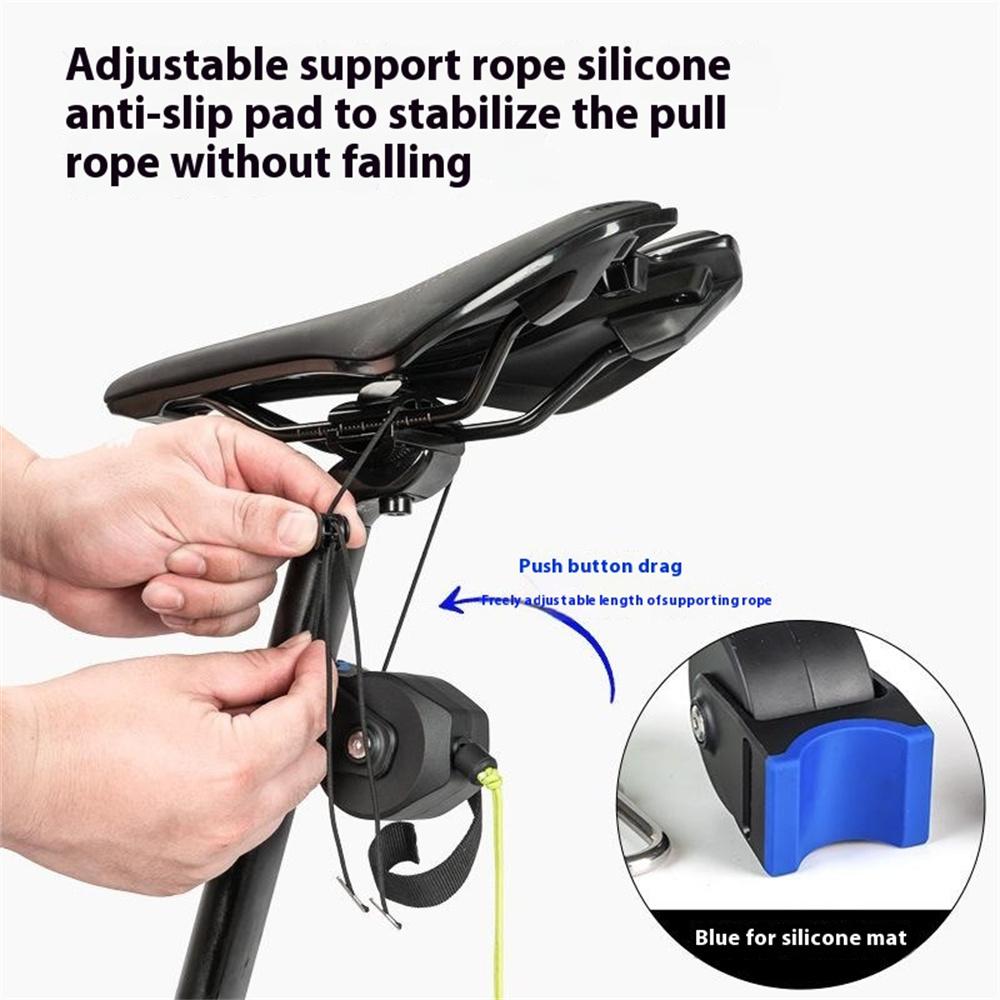 08DA0010 1 Set Bicycle Tow Rope Parent-Child Bike Trailer Rope Pull Traction Strap