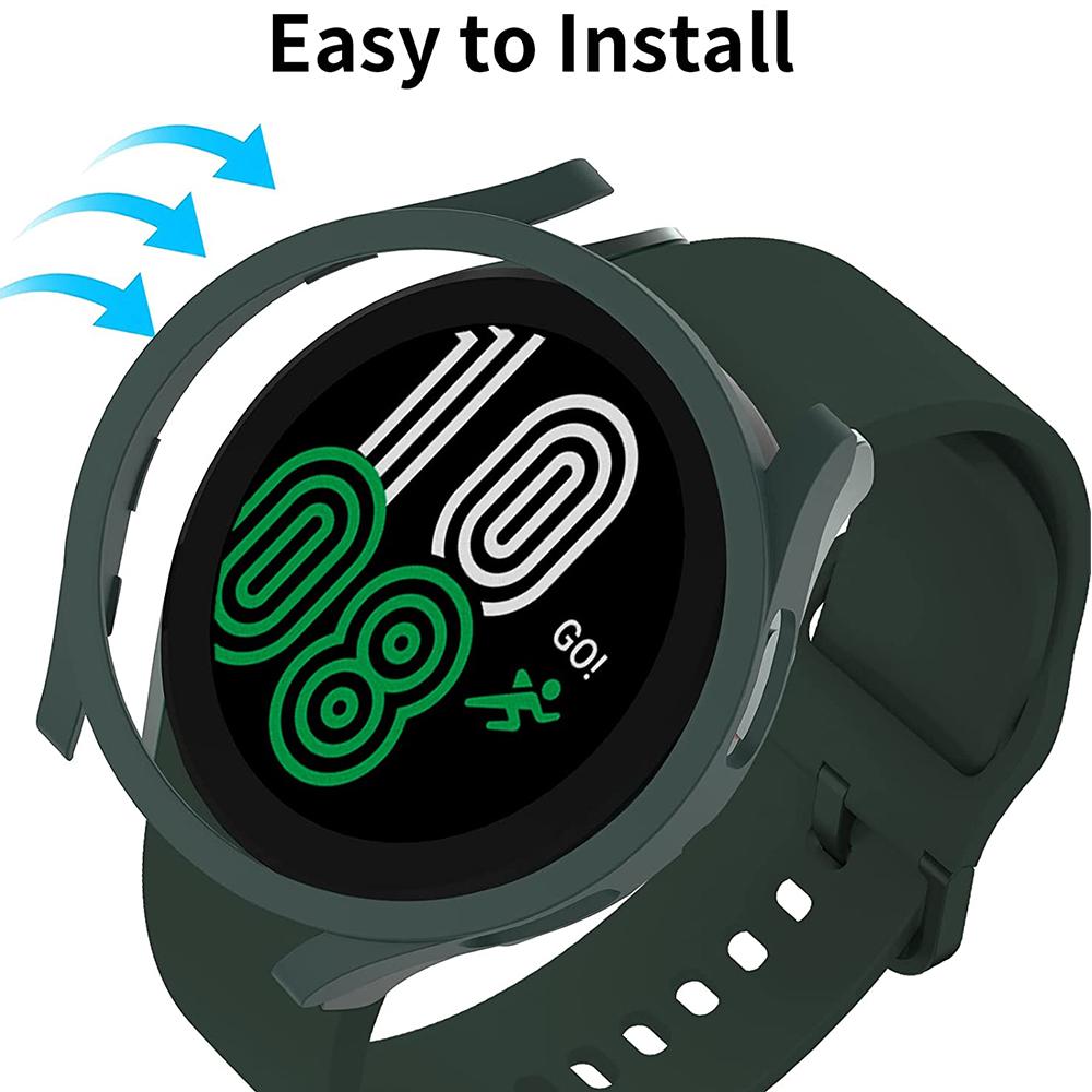 Матовый чехол для часов из ПК для Samsung Galaxy Watch 4/5/6 40 мм 44 мм Защитный бампер по всему корпусу для Watch 6 Classic 43 47 мм 4642