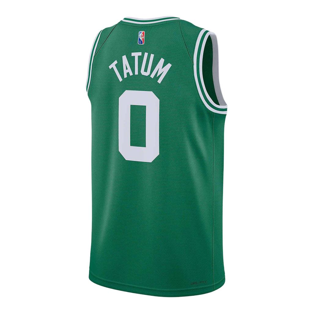 Nike Ретро SW Fan Edition Boston Celtics Tatum 0 облегающая баскетбольная майка мужская джерси зеленая DB3564-312