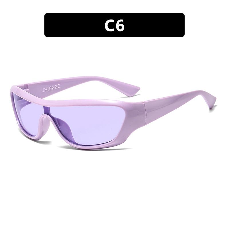 YK sunglasses personalized hip hop new anti-ultraviolet sunshade trend sunglasses simple sunglasses