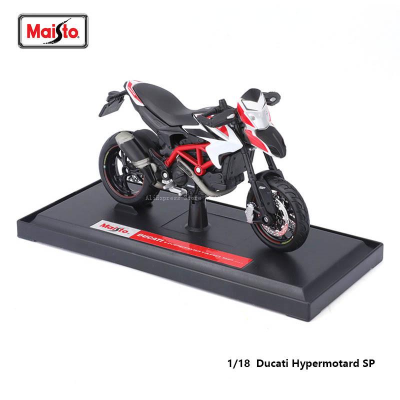 Maisto 1:18 Ducati Monster 2021 Super Naked V4 S original authorized simulation alloy motorcycle model toy car gift collection