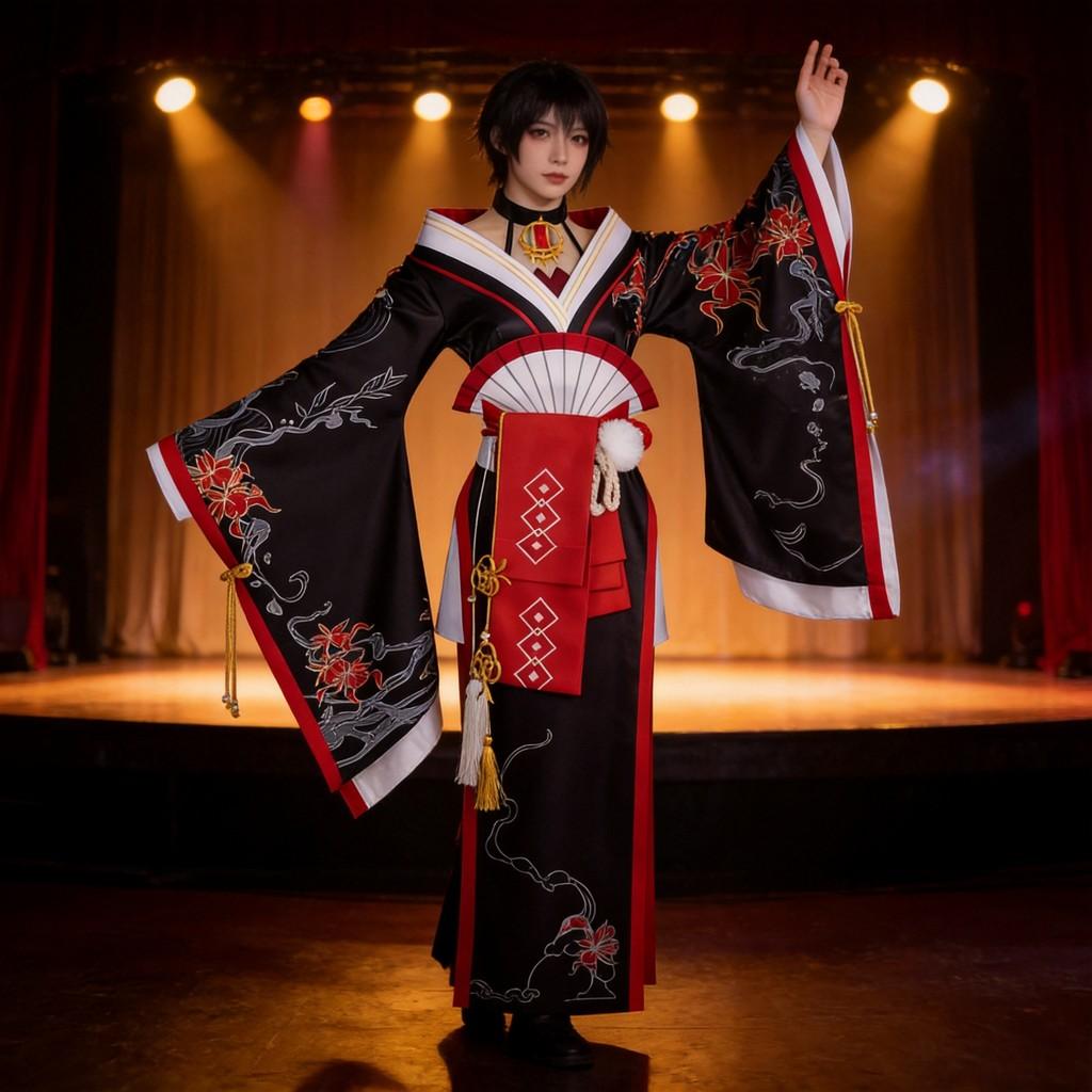 Костюм для косплея Nte Hotori из аниме Neverness To Everness, изготовленный из полиэстера, для мероприятий для фанатов аниме