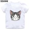 Hot Sale Chis Sweet Home Kawaii Cat Print Cartoon Kids TShirts Girls Clothes Baby Boys T shirt Summer Children Topsooo5833