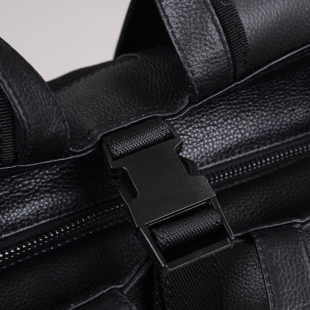 Flying Horse Men's Horse Leather Business Backpack, Can Also Be Used as a Tote