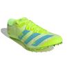 Adidas Adizero Prime Sprint Spikes Solar Yellow Clear Aqua Мужские кроссовки Core-Black FW2248