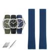 Силиконовый ремешок для часов PP Patek Philippe Grenade AQUANAUT Серии 5167A/5168G Аксессуары для ремешка 21 мм