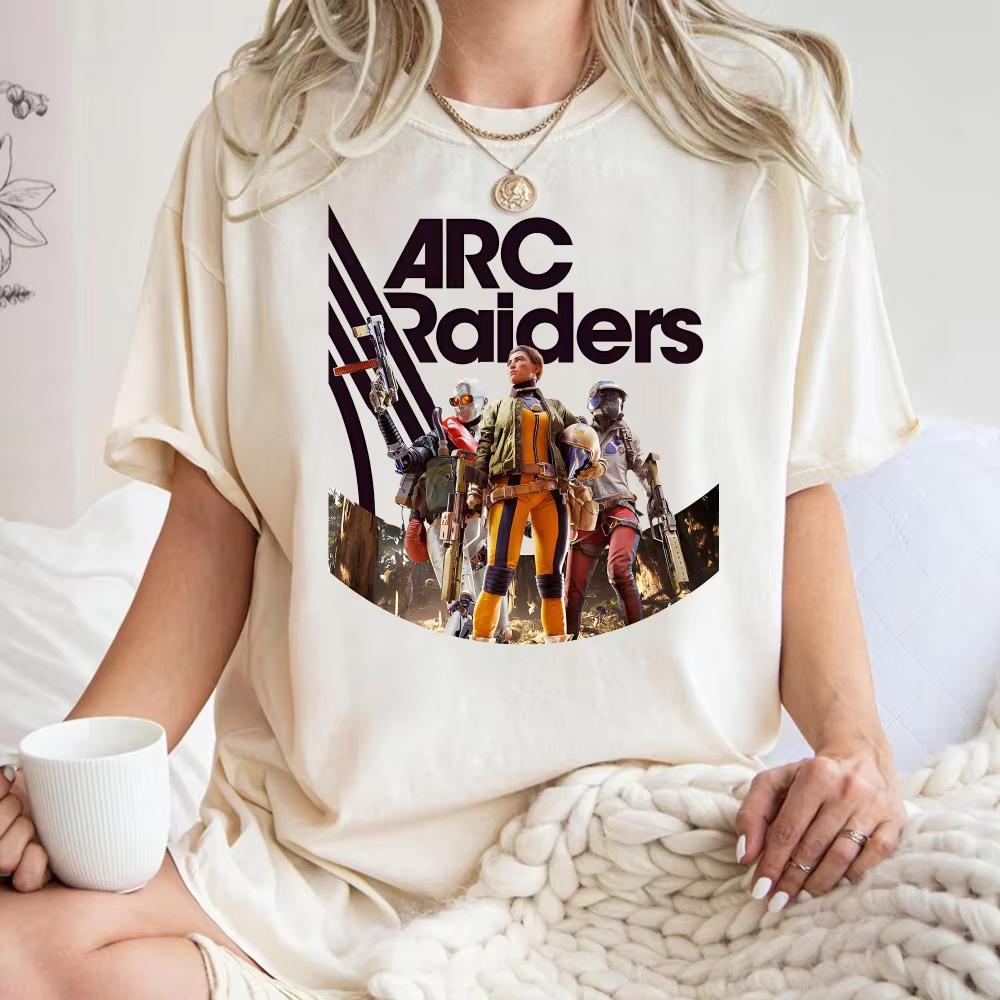 Arc Raiders Shirt Video Game Tee ds Graphic Clothing Graphic Short Sleeve Shirt Unisex Unisex WOMEN AllSeason Ins Yk