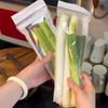 15/50 шт. Длинные многоразовые пакеты для герметичного хранения продуктов Утолщенный влагостойкий пакет для хранения продуктов Длинная полоса Герметичный