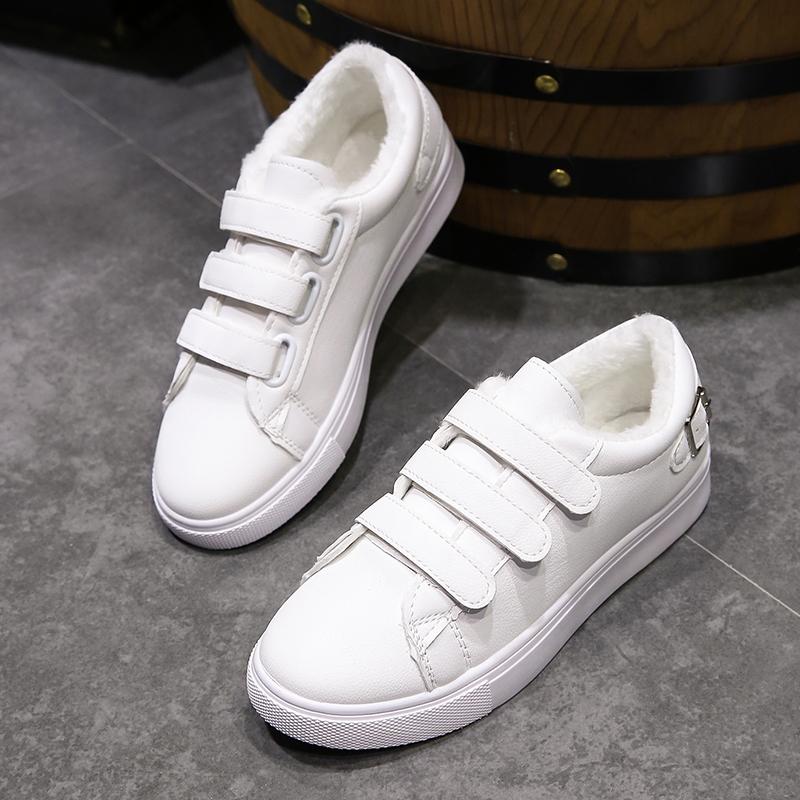 Модные уличные легкие повседневные универсальные однотонные спортивные женские ботинки с плоским дном белые черные женские туфли