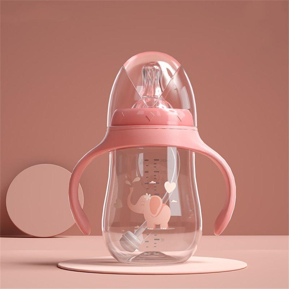 Multifunctional Drinking Wide-Caliber Feeding Bottle Baby Bottles Drinking Cup With Gravity Ball