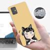 Komi Can't Communicate Cover Phone Case For Samsung Galaxy A12 A22 A32 A52 A72 A02S Phone Case Note 20 Ultra 10 S10 Plus A51 A71