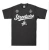 streetwise On The Field Graphic T-Shirt Black & Royal M-5XL