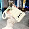 Модный пуховик Чехол-шнурок для Google Pixel 8 7 6 Pro 7A 6A 5A 4A 3 4 XL 3AXL 3A Ремешок на руку/запястье Мягкий противоударный чехол