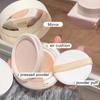 2 в 1 двухслойная пудра-кушон Clear Natural Lasting Brightening Gege Bear Makeup Concealer Loose Powder Cushion Cream
