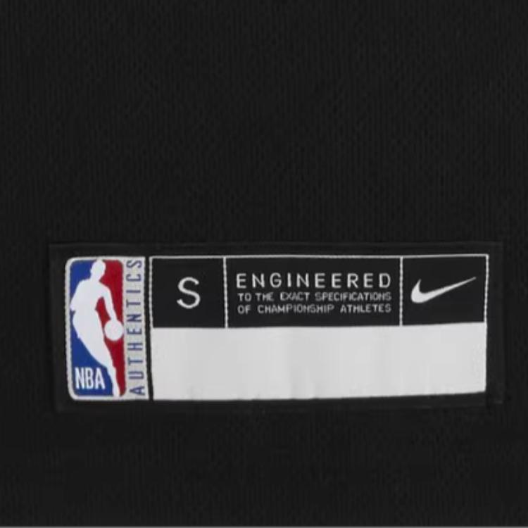 Nike Детская майка для баскетбола с V-образным вырезом и принтом логотипа в виде букв Детские топы Черный CZ6596-010