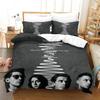Набор постельного белья с 3D-принтом Arctic Monkeys, музыкальная группа, пододеяльник, комплект для кровати, покрывало, наволочка, одеяло, размер кинг, квин, для мальчиков, взрослых