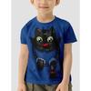 Милая футболка с изображением беззубого ребенка Детские футболки Одежда для мальчиков Детская одежда для мальчиков Топы с коротким рукавом 2024 Верхняя одежда