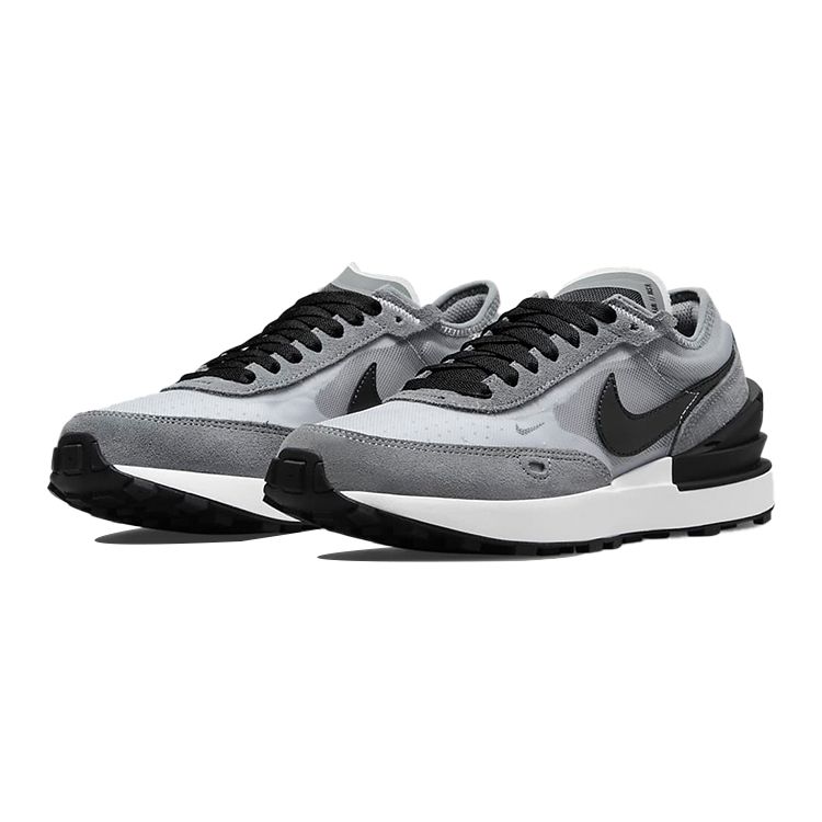 Nike Кроссовки Nike Waffle One GS Cool Grey для детей Белый Серый Волк Черный DC0481-003