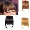 Fake Bangs Non-dropable Comfortable To Wear Fluffy Smooth Soft Seamless Elegant Women Front Fringe Air Bangs Modeling Supply