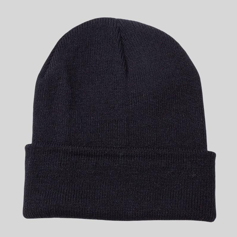 Классическая многоцветная шапка, новые горячие зимние шапки для женщин и мужчин, вязанная однотонная осенняя шапка