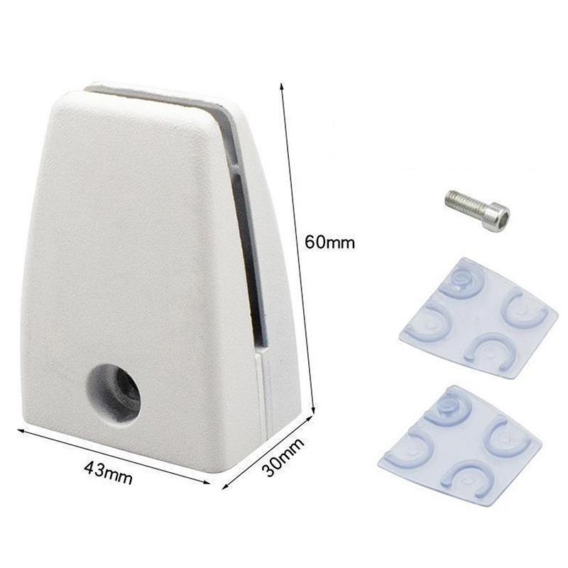 Aluminum Alloy Screen Clip Punch-Free Adjustable Desktop Movable Clip Glass Fixed Wooden Board