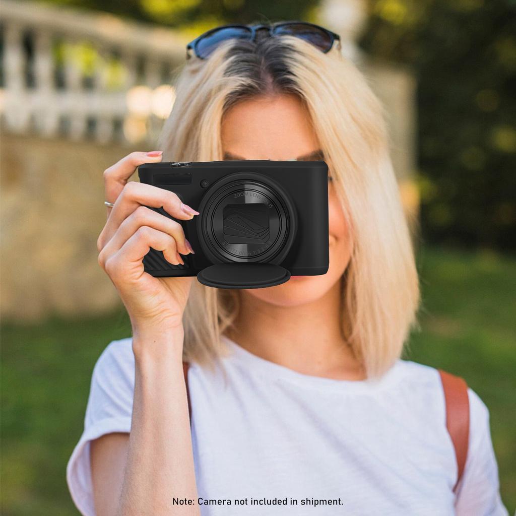 Для Canon PowerShot SX740 HS/SX730 HS Резиновая сумка-чехол для камеры Skin С защитой объектива Чехол для камеры Покрытие Защита от царапин Тонкая посадка