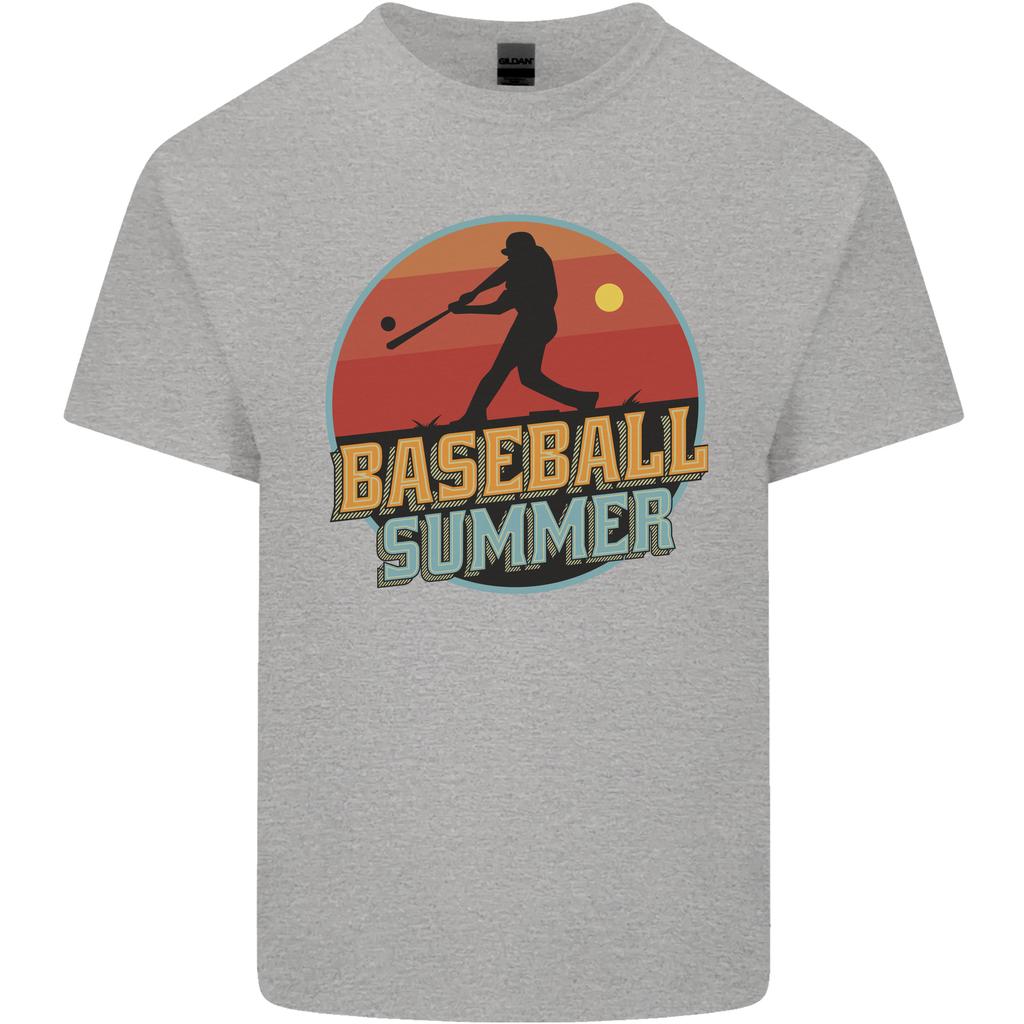 Baseball Summer Unisexs Light Cotton TShirt