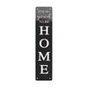 Retro WELCOME HOME Aluminum Sign Address Sign Funny Vintage Metal Sign For Garage Workshop Man Cave Club Bar Outdoor Wall  Decor