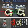 2Pcs Positive Negative Van Vehicle Car Truck Terminals Battery Connectors Clamps