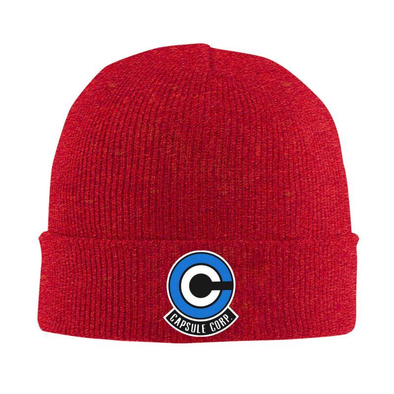 Dragon Capsule Ball Corp Print Beanie Hat Adults Knitted Hat Soft Warm Skullies Beanies Cap Autumn Winter Outdoor Bonnet Hats