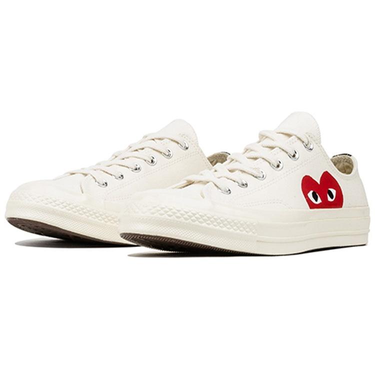 Converse x COMME des GARCONS PLAY Chuck 70 Ox 'White' Men's 150207C