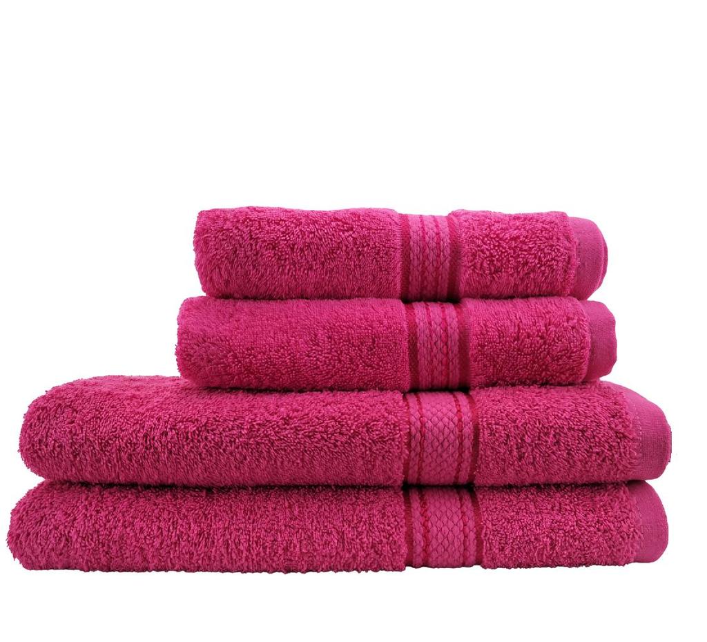 Полотенца для рук из 4 предметов - Банные полотенца (2 ванны и 2 руки) - 500 г / м²