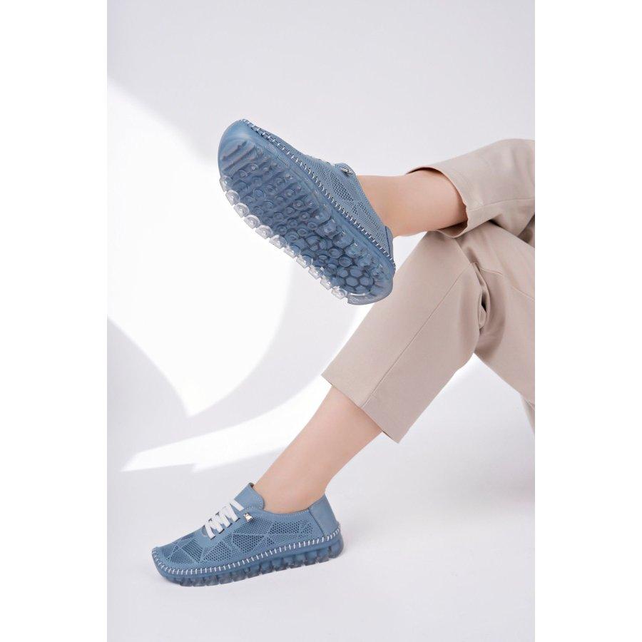 Женская повседневная спортивная обувь из натуральной кожи с гелевой подошвой