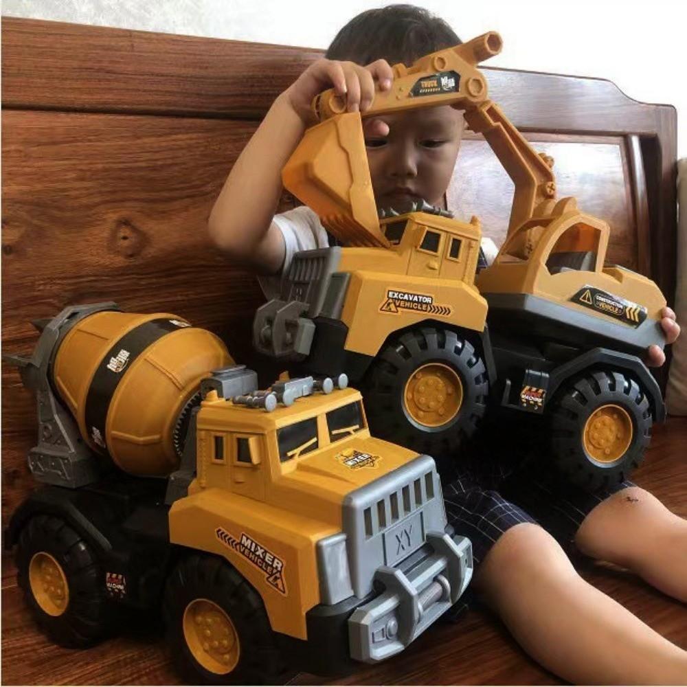 4 Styles Engineering Transport Vehicle Toys Drop Resistant Simulation Diecast for Boys