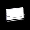 1Pc Clear Desk Shelf Box Storage Display Stand Acrylic Plastic Transparent Desktop Bussiness Card Holder Place Card Holder