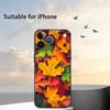 Красочный чехол для телефона с L-листьями, силиконовый, мягкий, для iPhone 17 16 15 14 13 12 11 X XR Plus Pro Max Plus