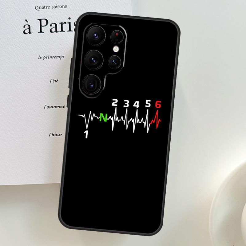 1N23456 Motorcycle Phone Case For Samsung Galaxy S24 S25 Ultra S9 S10 S20 S21 S22 S23 Plus S24 FE Cover Shell