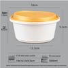 Hanqian Disposable Round Food Bowls with Lids