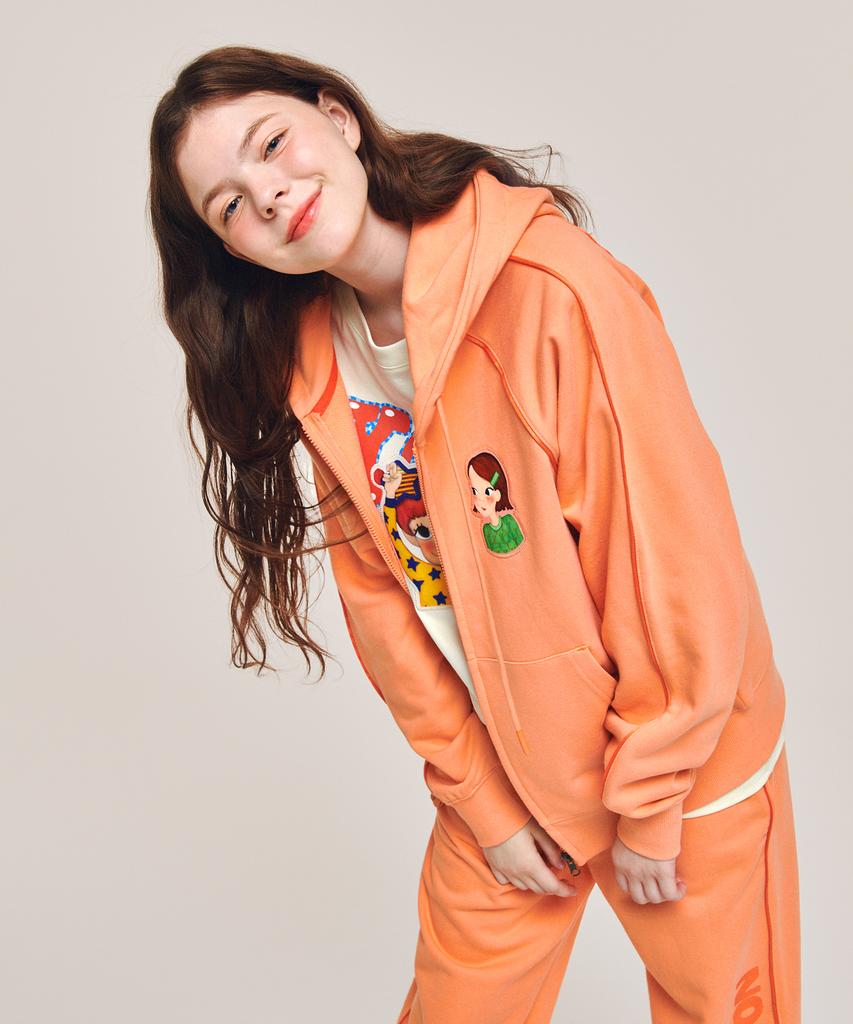 Толстовка Youk Shim Won с контрастной молнией и кантом F Lia