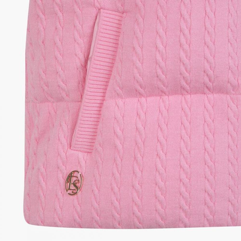 Le Coq Sportif Hoodie cabLe Sweater Padding Vest Npk Qp122ost11