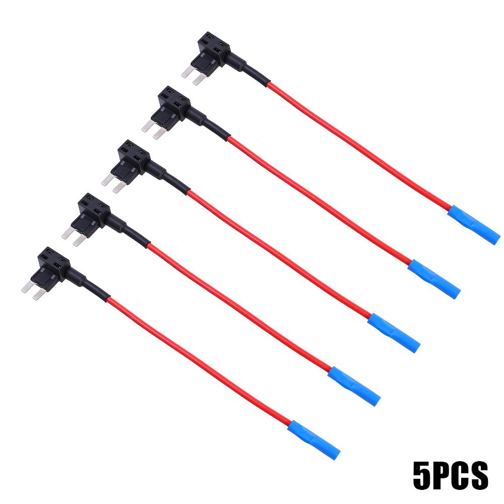 Car Mini Fuse Box Circuit Adapter ATM Blade Fuse for Car Van Motorcycle RV Boat Tractor TAP Adapter Fuse Holders1