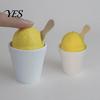 Fast Rebound Keycap Toy Ice Cream Cup Fidget Clicker, 3D Printed Finger Durable Stress Reliever Anxiety Relief Push Button for Kids Adults