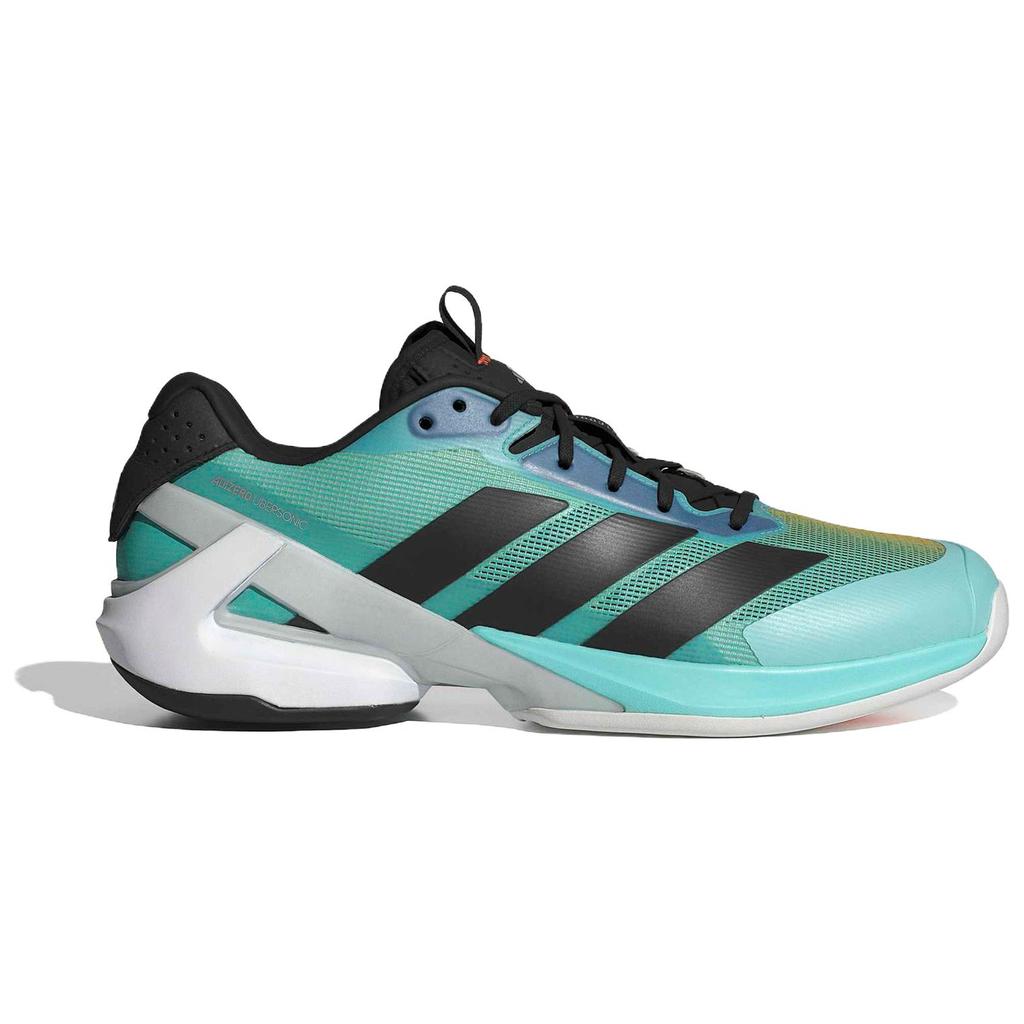 adidas Adizero Ubersonic 5 Flash Aqua Core Black Lucid Orange Мужские кроссовки Синие JR1735