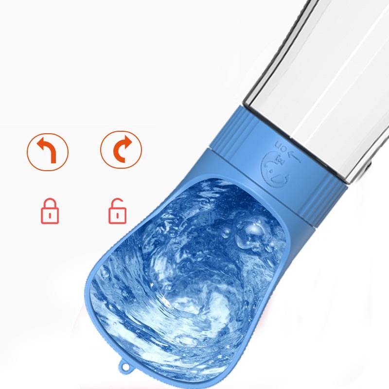 2 в 1 портативная бутылка для воды для собак для маленьких и больших собак, кошек, поилки для прогулок на открытом воздухе, кормушка для домашних животных, принадлежности для щенков чихуахуа